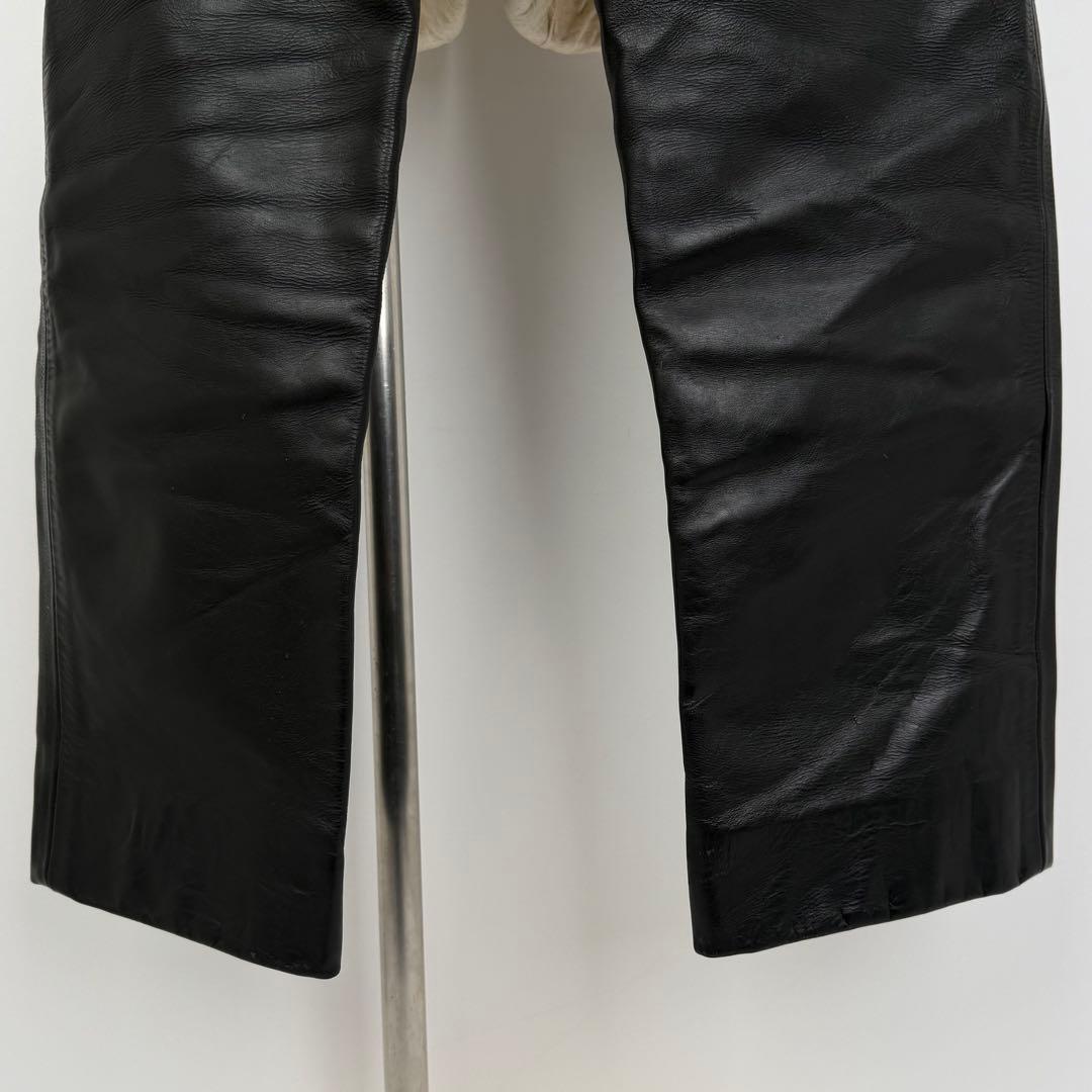 80s 90s USA製 w34 TALON 牛革 レザーパンツ vintage