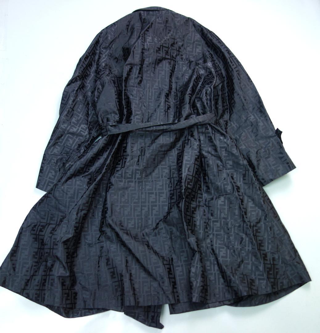 U*i様 9160美品 90s Fendi フェンディ ズッカ柄 ステンカラーコ