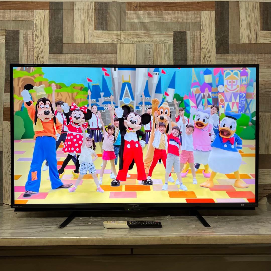 全国送料込❣️シャープ50V型4Kチューナー内蔵Android TVネットアプリ多