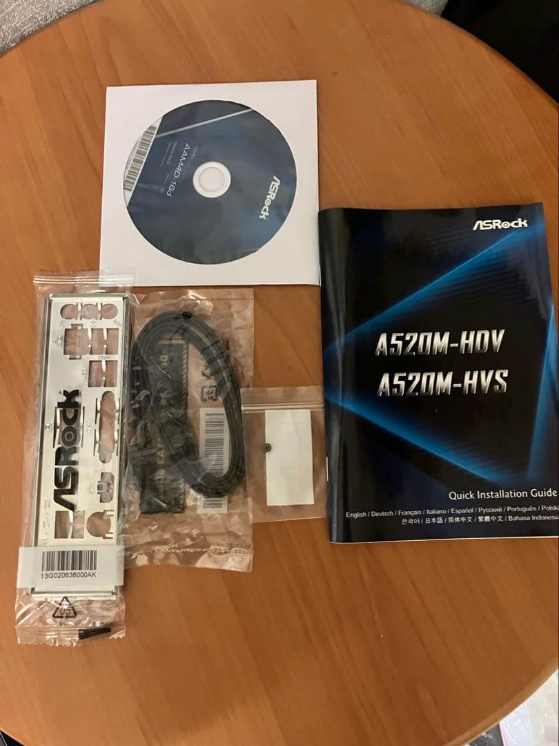 Ryzen 5 5600X ＆ A520M-HDV セット（動作確認済）