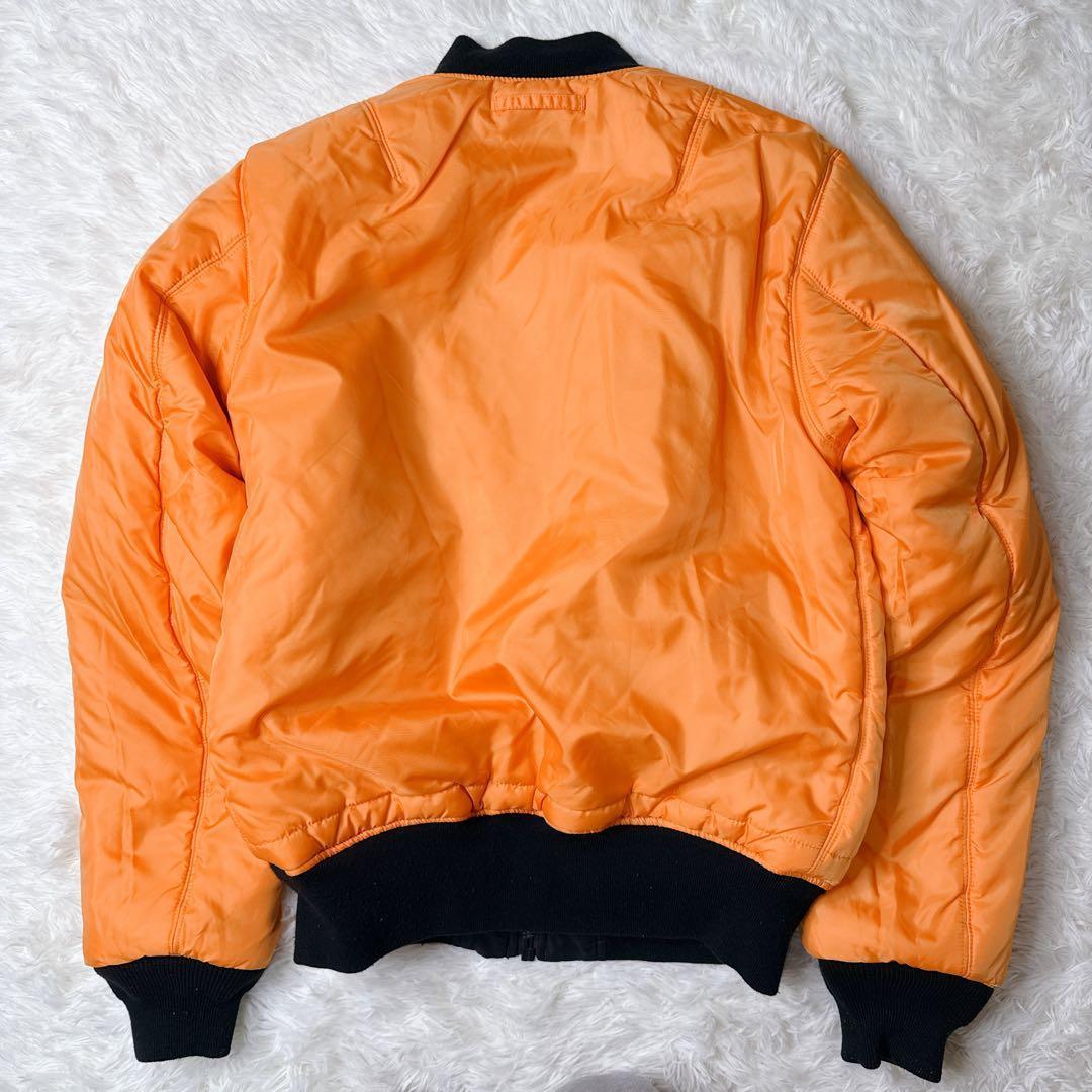 ✨美品✨ アルファ MA-1 フライトジャケット 黒 XL y2k 短丈