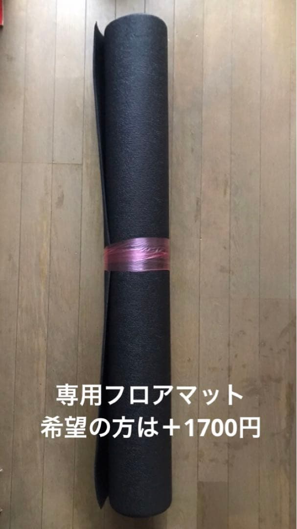 ノブ　専用フロアマット&ハンドル付きの折りたたみ式トランポリン