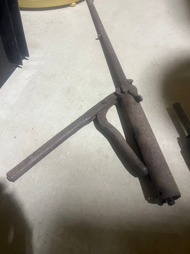 鑑賞用　装飾銃　レトロデザインモデルガン 中折れ式空気銃