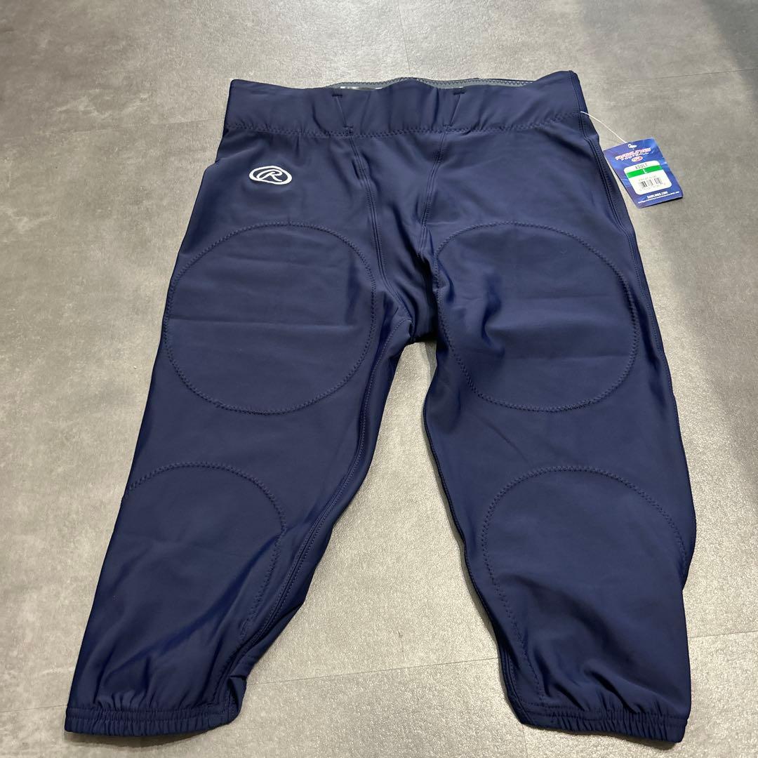 新品未使用‼︎アメリカンフットボールパンツ FP147 Lサイズ ネイビーフッパン