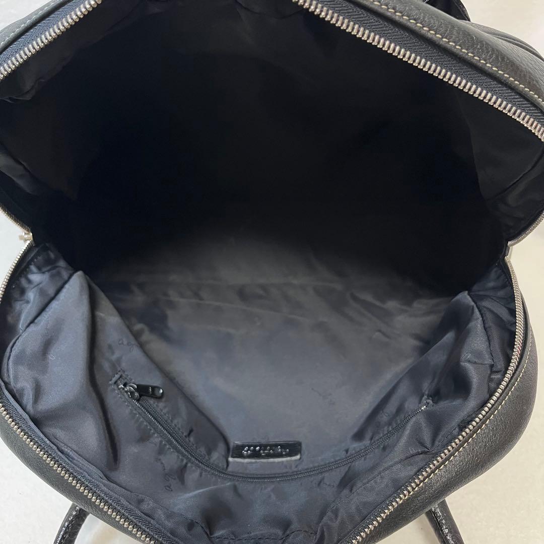 ☆美品☆ agnes b. VOYAGE レザー A4 PC 黒 トートバッグ