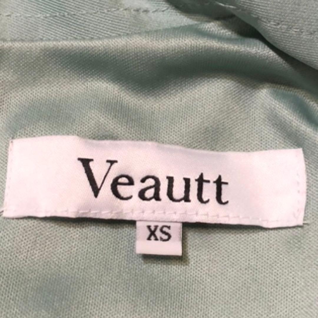 [美品]Veautt/ヴュート/メッシュスリーブ/バックオープン/タイトドレス
