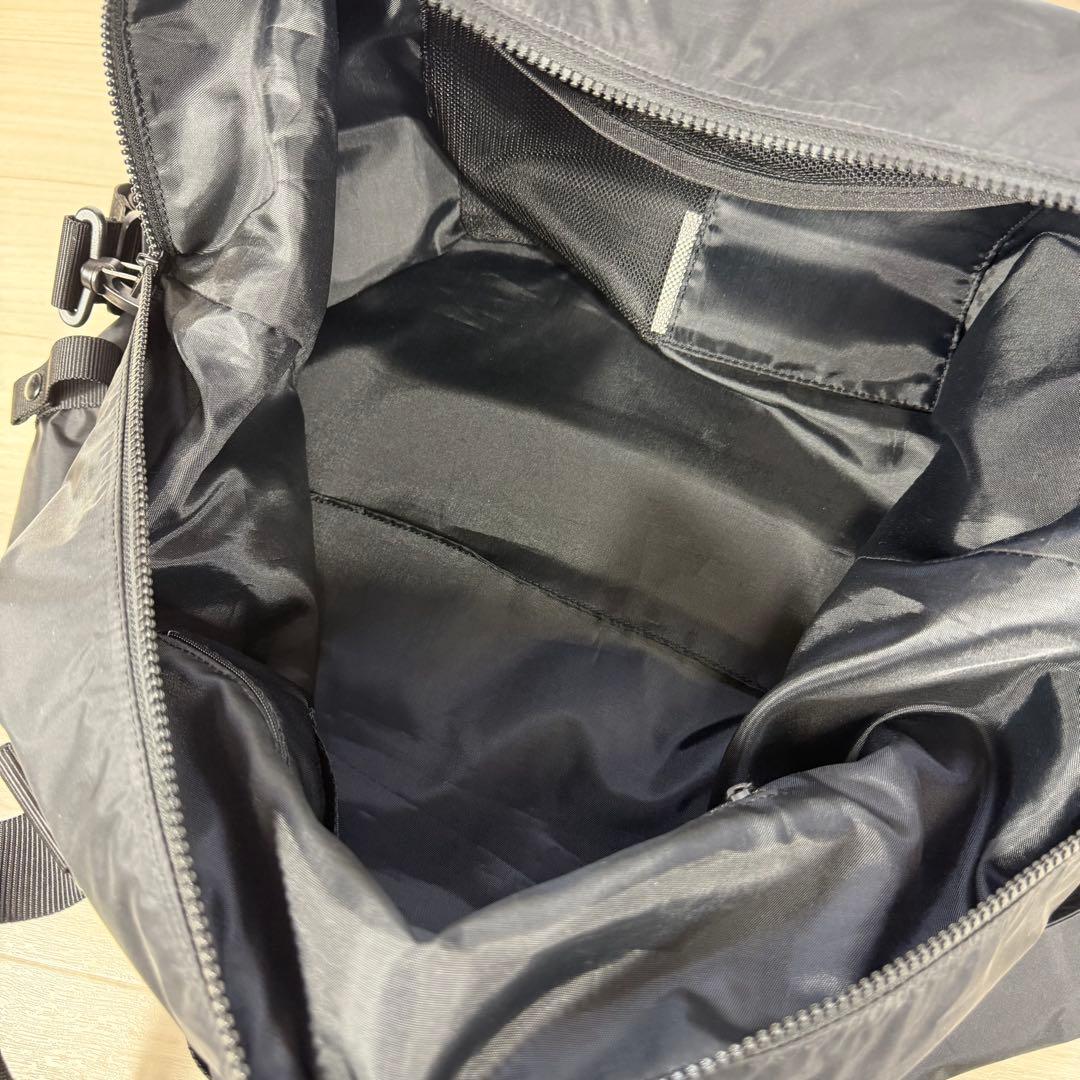 極美品 agnes b. 2way ボストンバッグ QAT01-02 ブラック