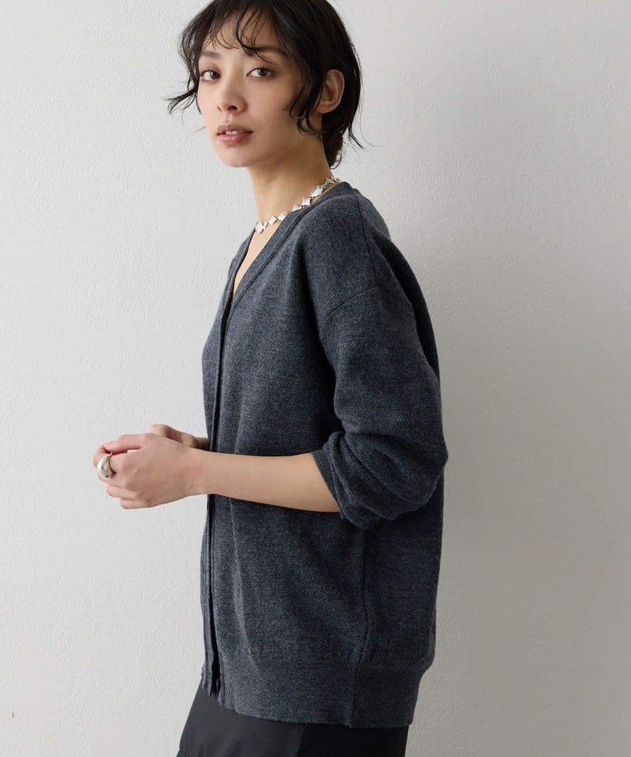 Whim Gazette ミラノリブカーディガン美品