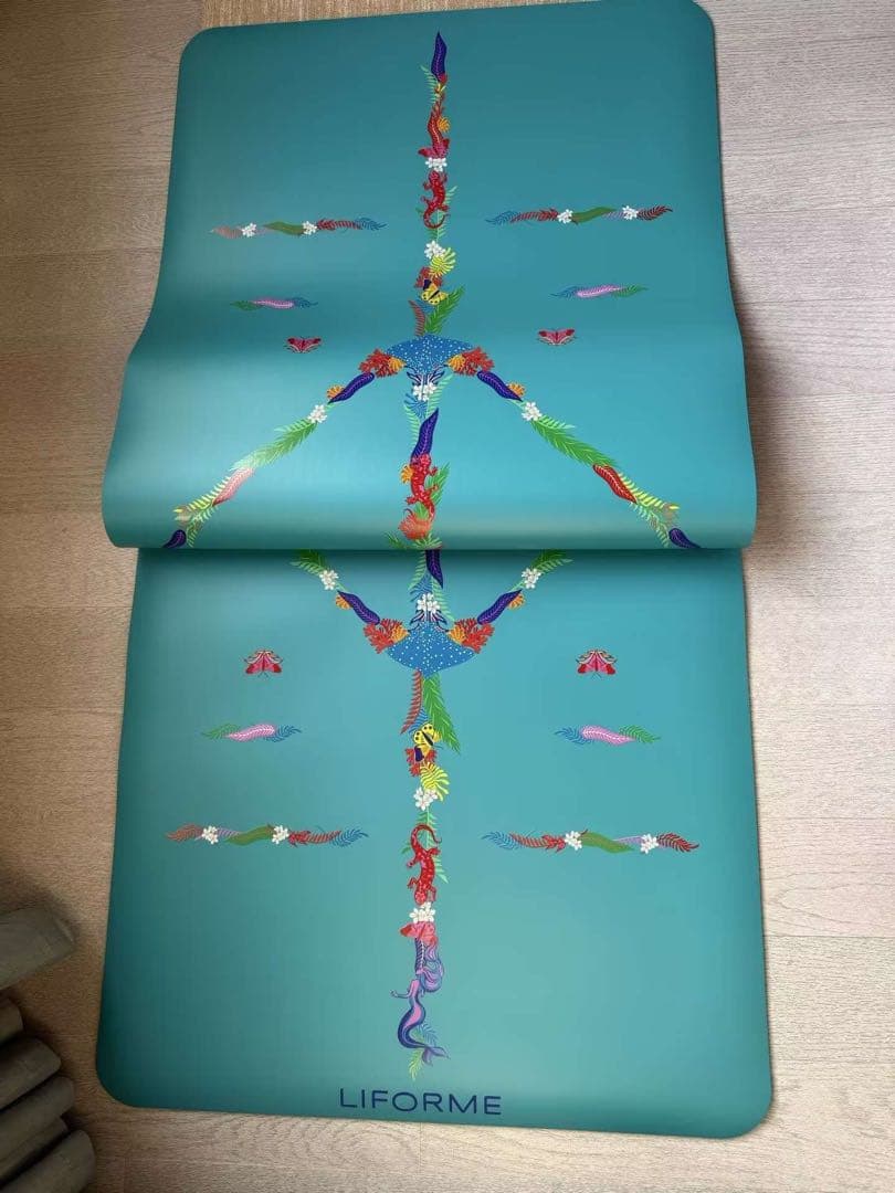 LIFORME ヨガマット ターコイズ