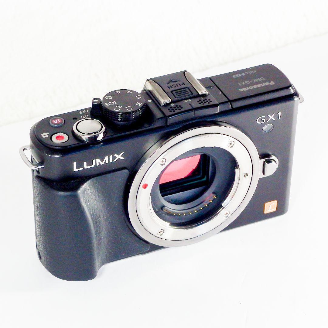 完動美品 パナソニック panasonic DMC-GX1 ブラック