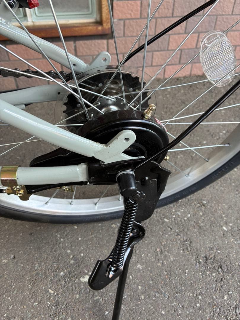 PROVOS 折りたたみ自転車 クレヨン　カゴ付き　美品　さお