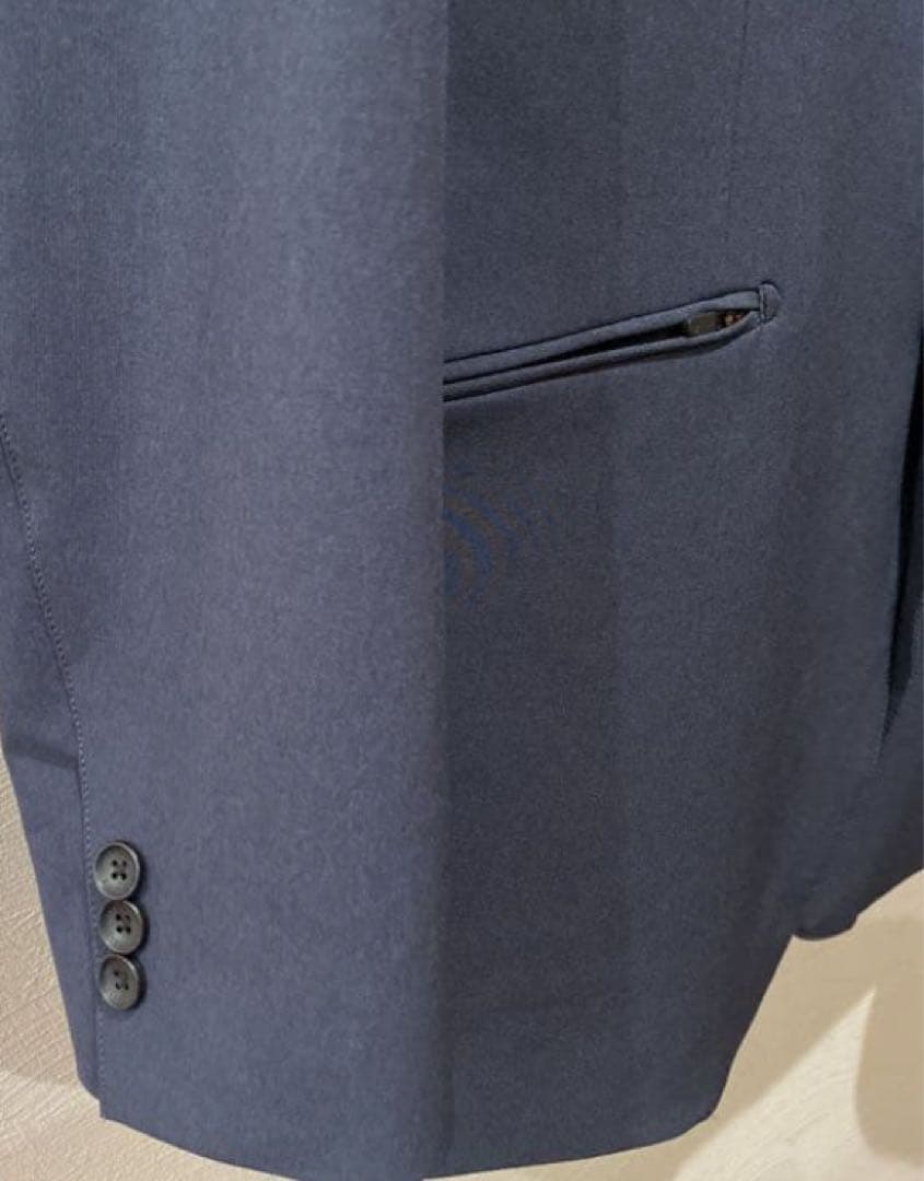 DESCENTE ネイビー スーツジャケット