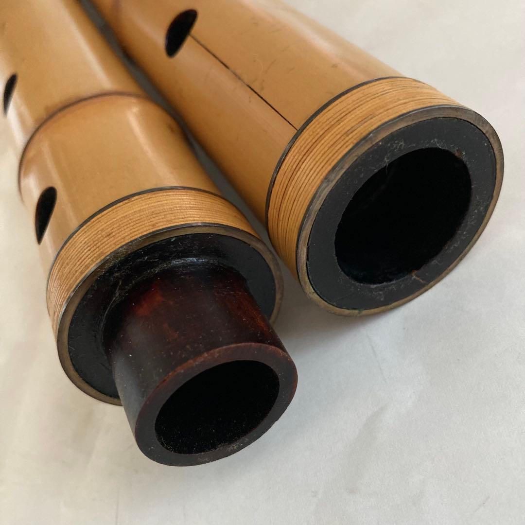 尺八　翠光　約54cm 一尺八寸　八寸管　５孔　竹製