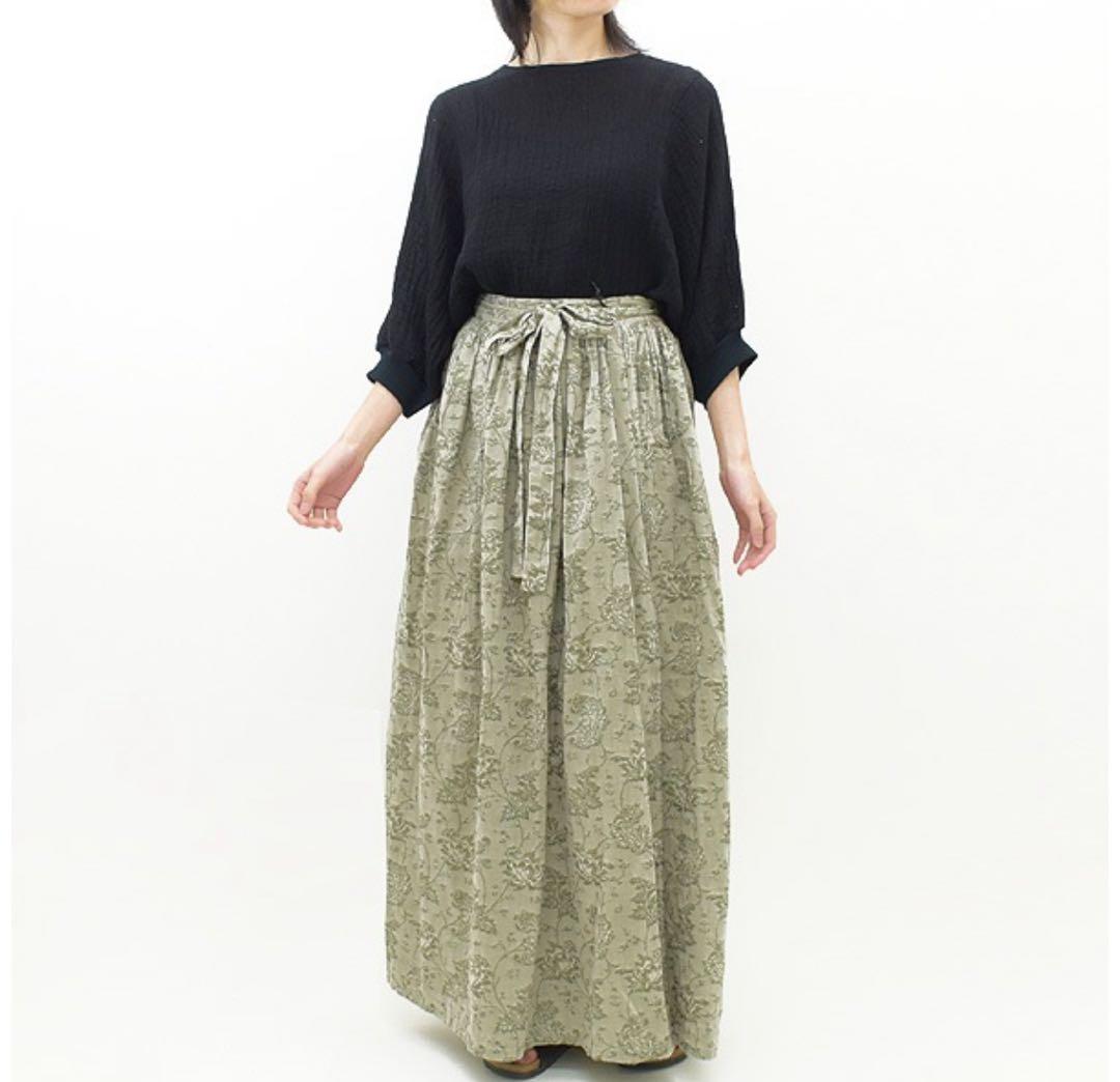 【週末限定】SALE Outil JUPE ISSOIRE 巻きスカート