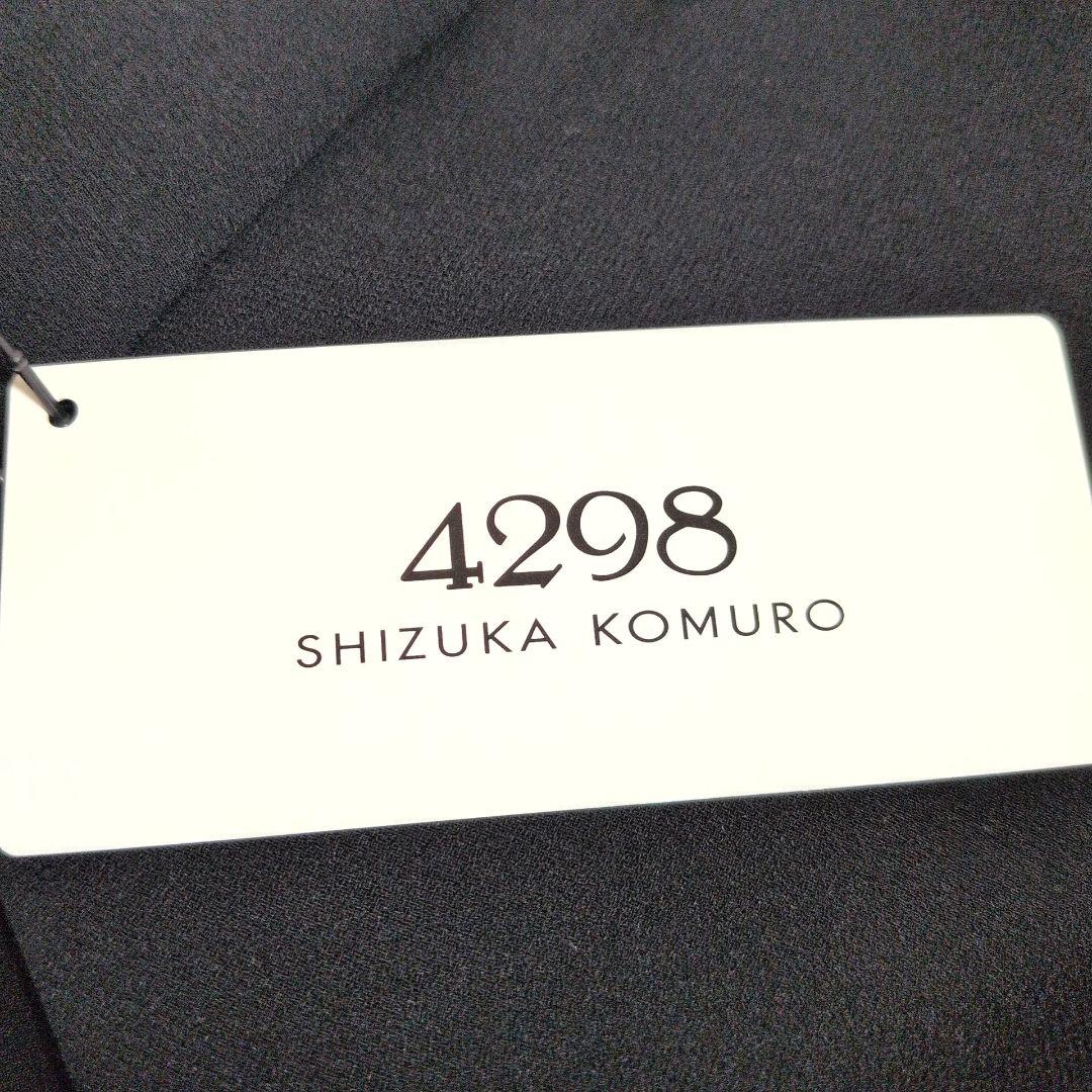 未使用※4298シズカコムロ※リボン付半袖 ワンピース 黒