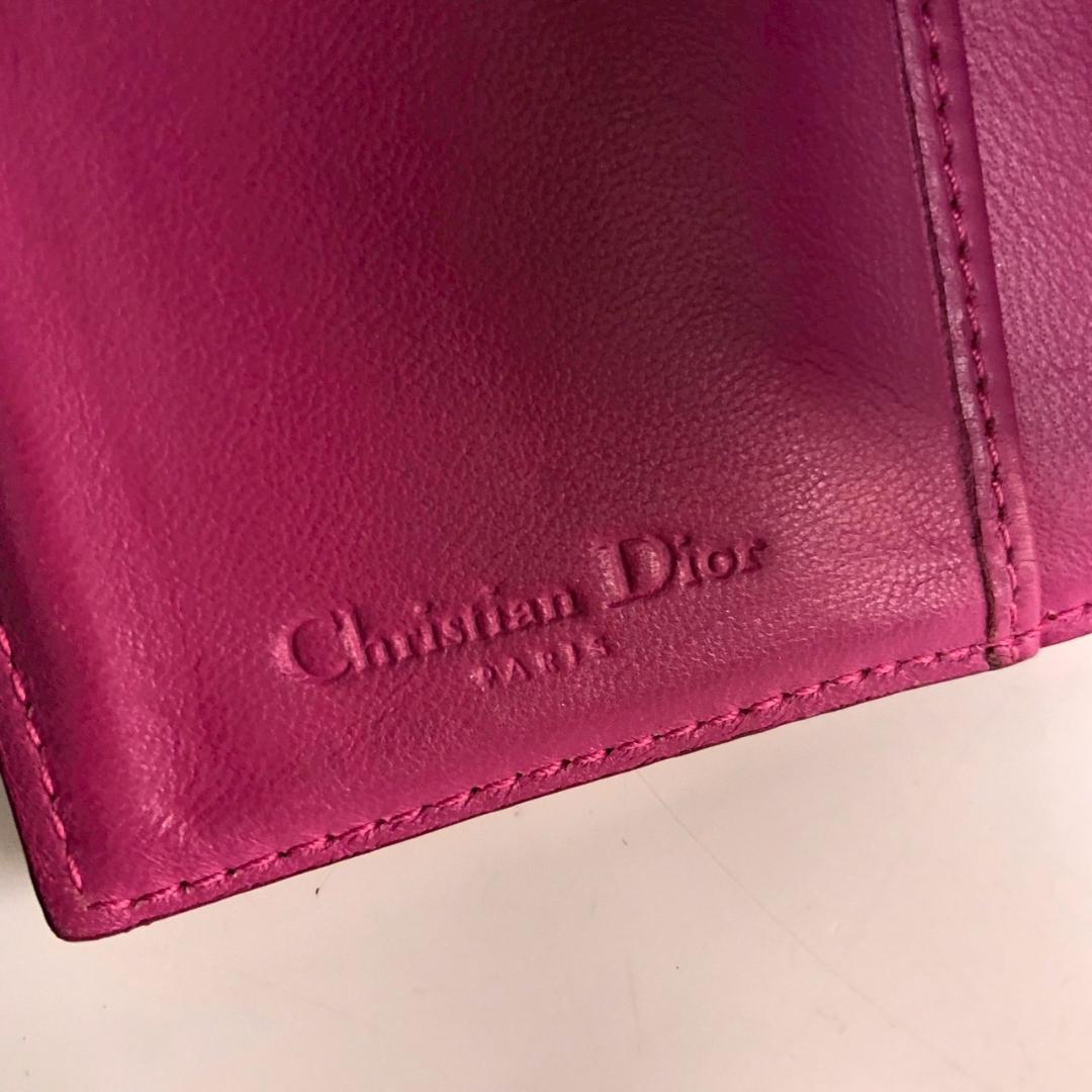 Christian Dior クリスチャン ディオール トロッター柄 エナメル