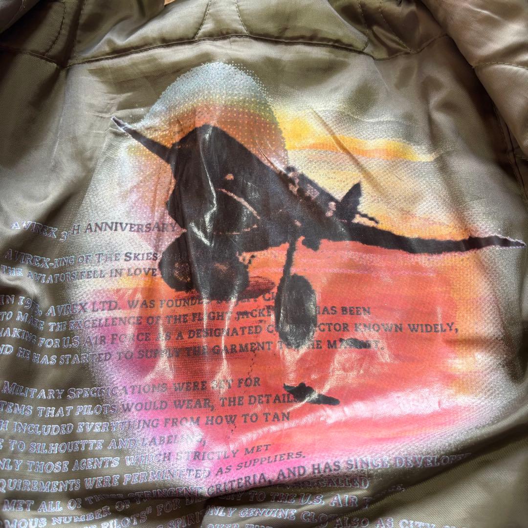 【名品図鑑】アヴィレックス CWU-45P フライトジャケット 短丈 セージ S