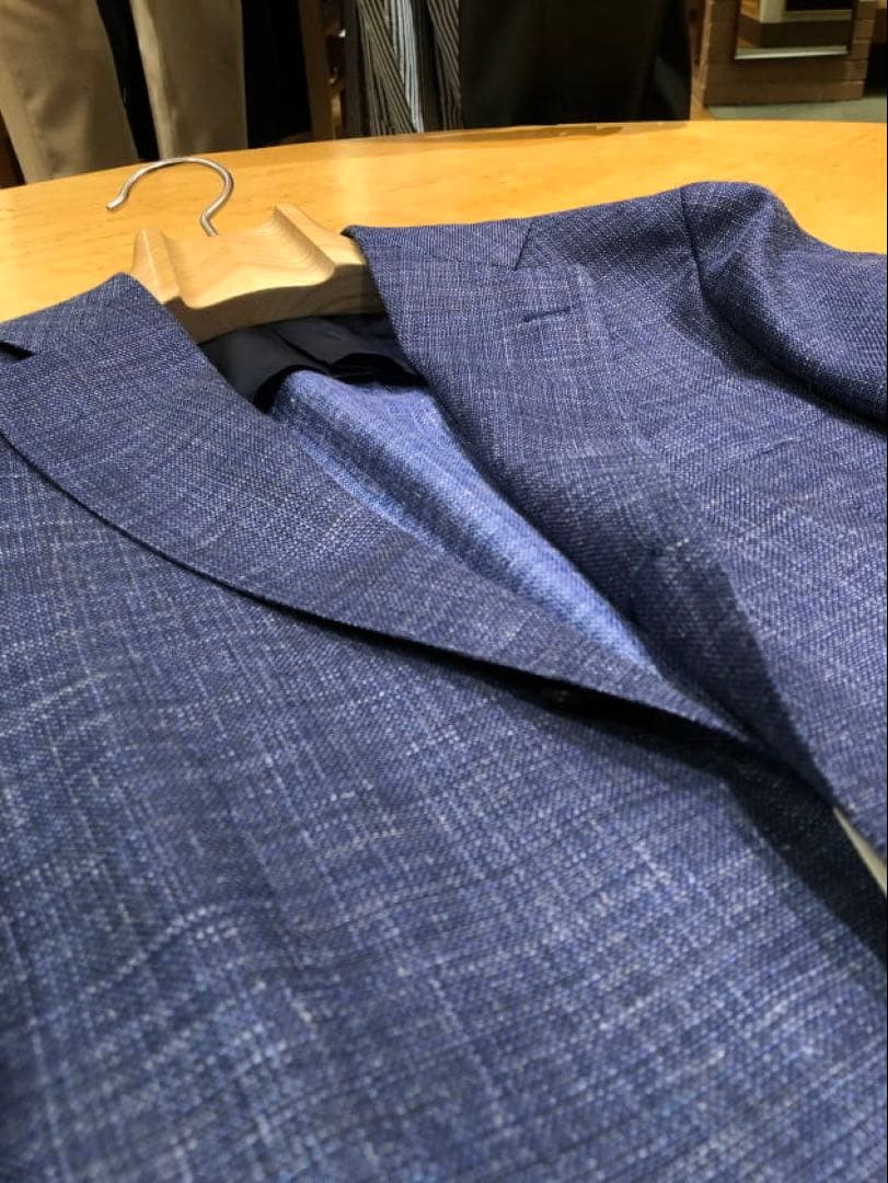Brilla per il gusto ウールシルクリネン ソリッドジャケット