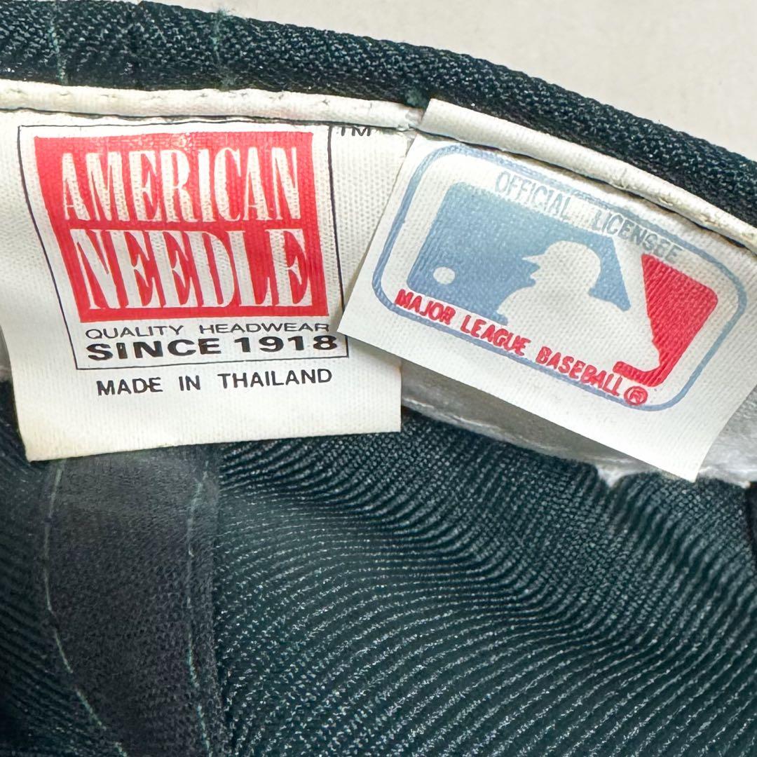 【極美品】 80s AMERICAN NEEDLE アスレチックス キャップ