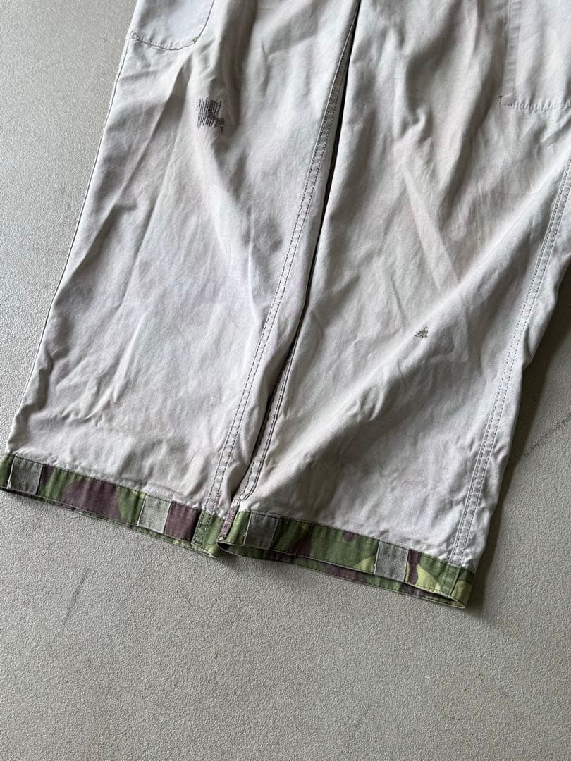 ノルウェー軍キューカンバーカモオーバーパンツ　リバーシブル