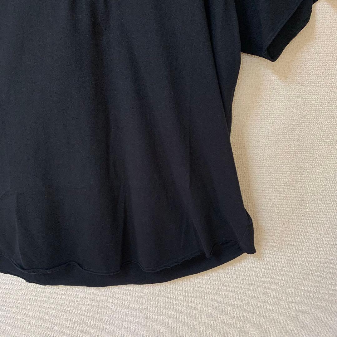 yohji yamamoto pour homme Tシャツ　プリント　黒3