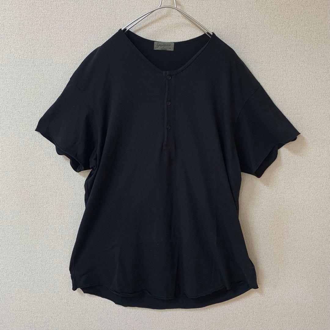 yohji yamamoto pour homme Tシャツ　プリント　黒3