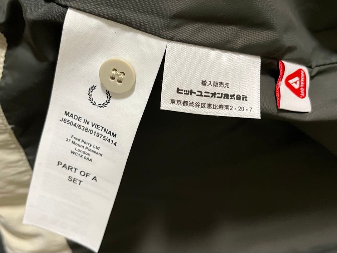 FRED PERRY モッズコート 新品未使用Lサイズ フィッシュテイルパーカー