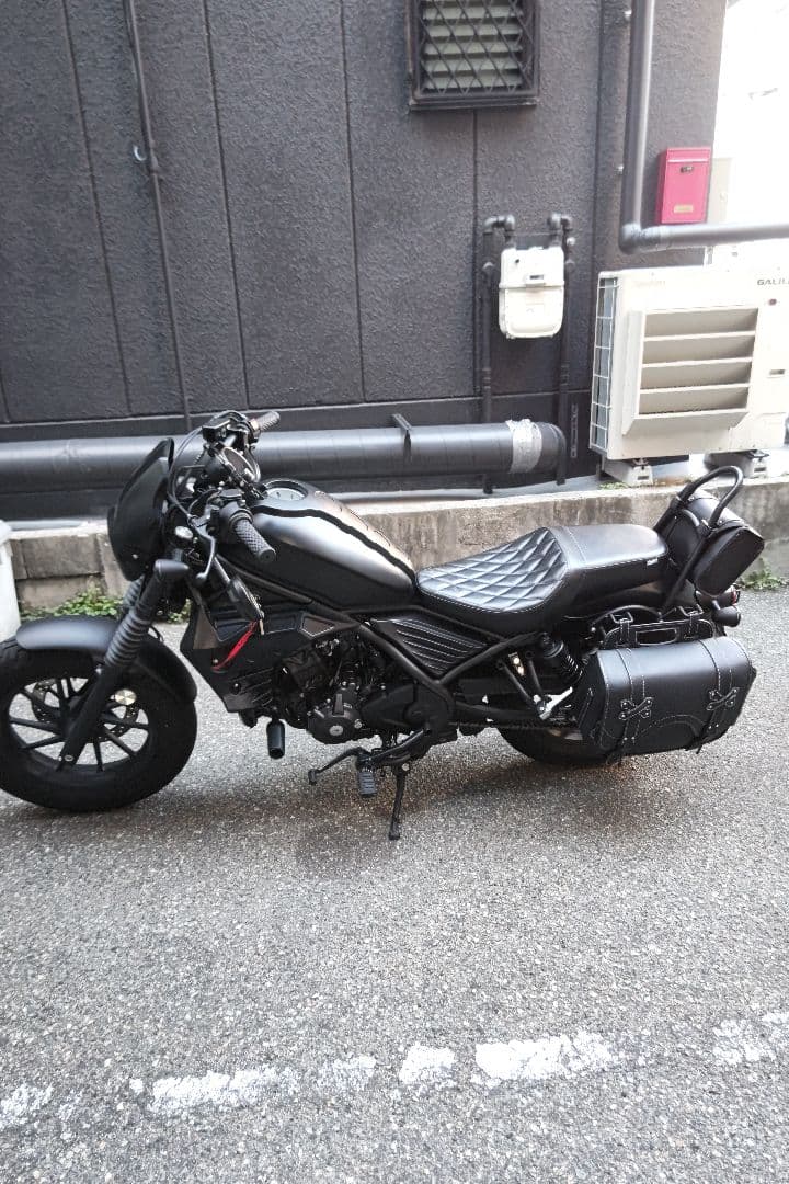 レブル250ブラック キルティングシート