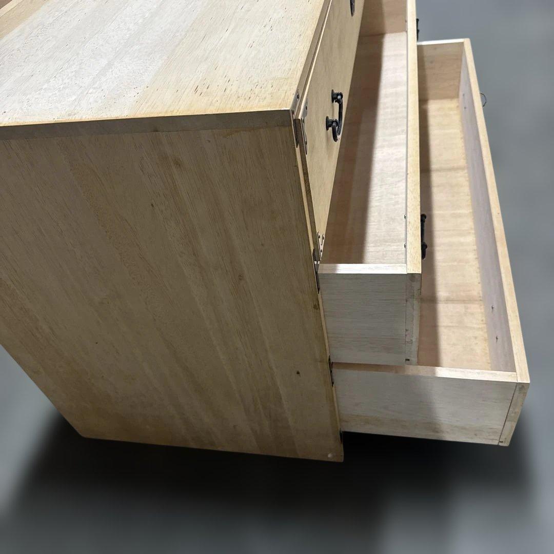 桐箪笥 和箪笥 桐タンス 3段 着物収納 和家具 ローチェスト