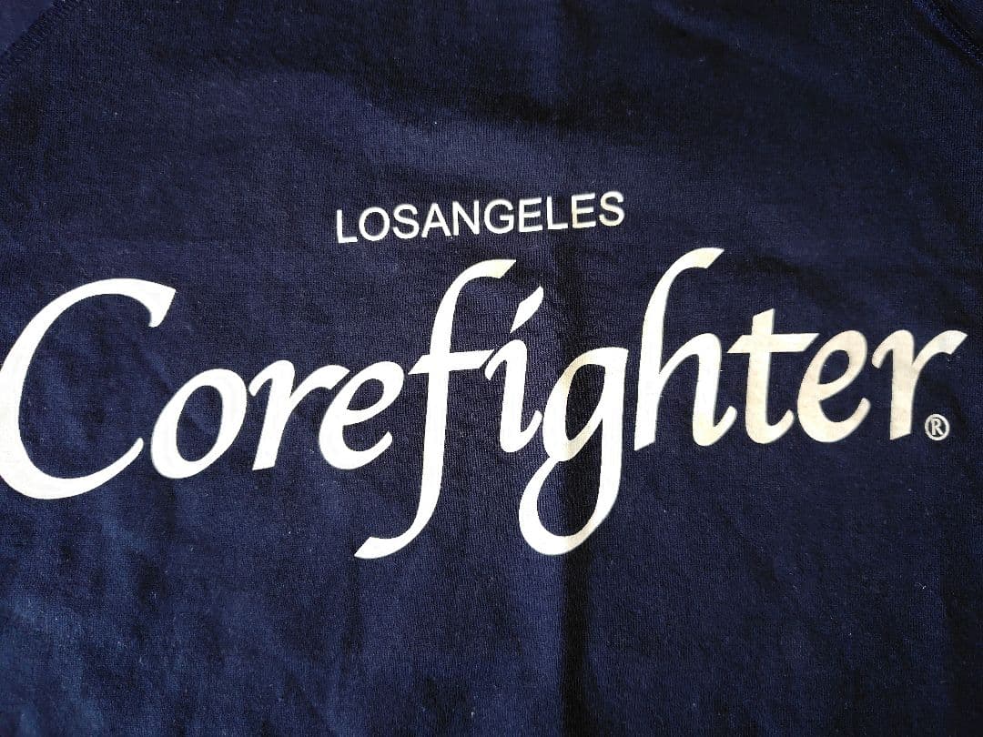 LサイズCOREFIGHTERタンクトップノースリーブネイビー紺NAVY