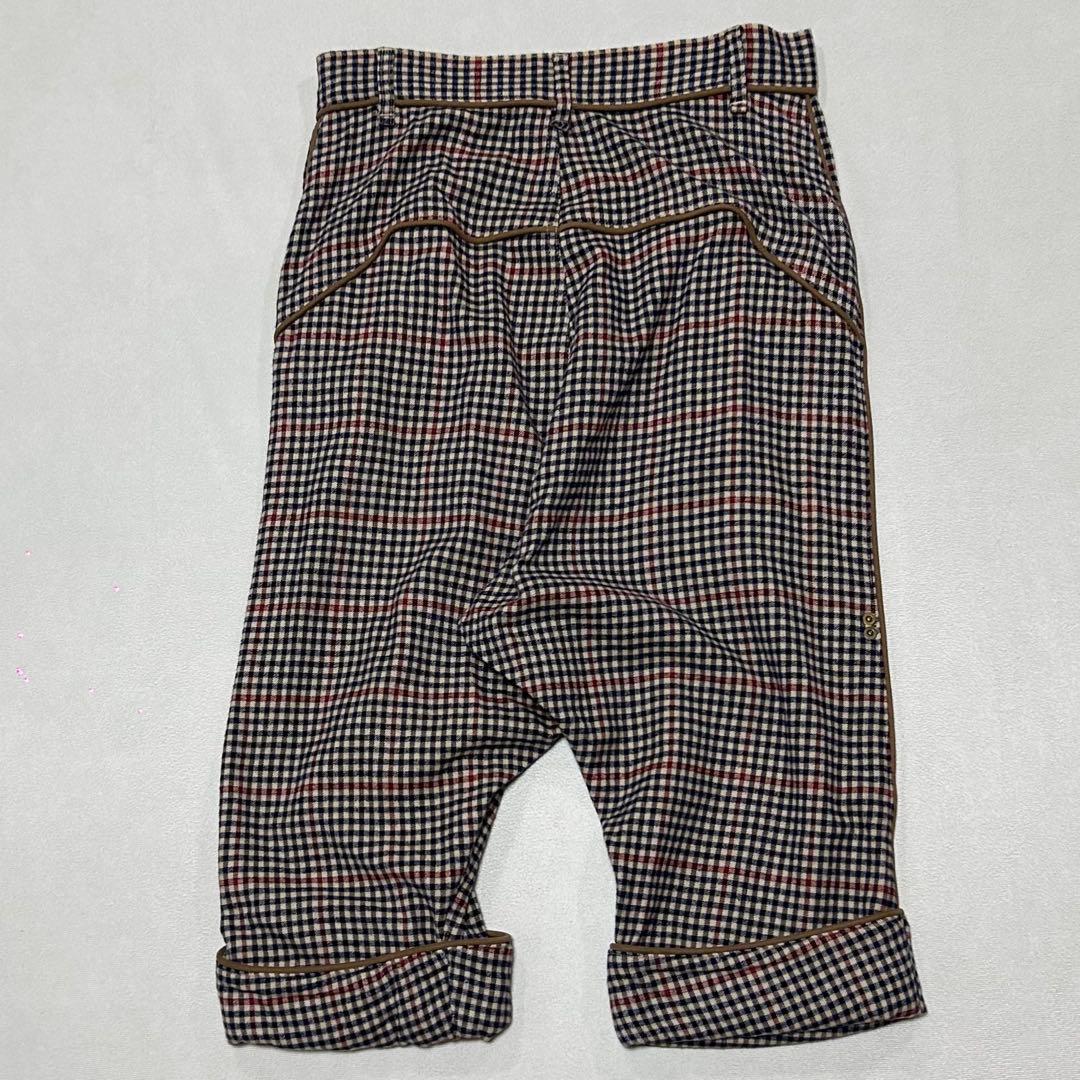 10s mercibeaucoup 12ss チェック サルエルパンツ 平成