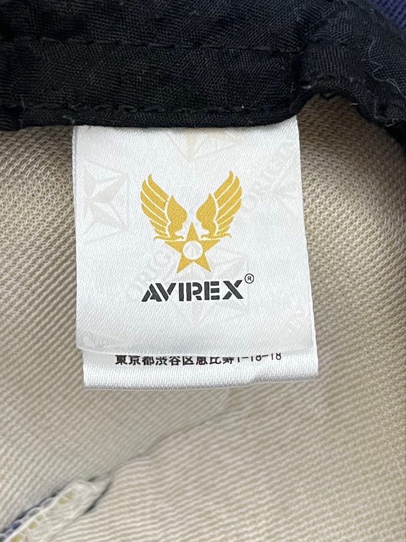 00s AVIREX Navy Seals ネイビーシールズ　キャップ フリー