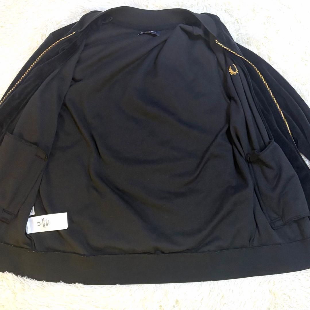 美品　フレッドペリー FRED PERRY トラッカー　ベロア ジャケット