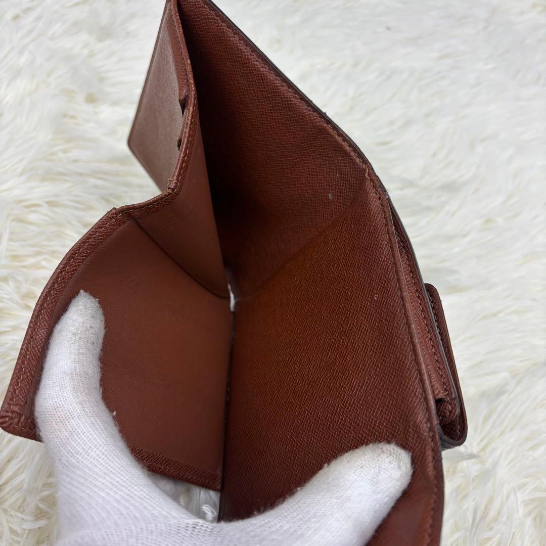 ルイヴィトン モノグラム ポルトモネビエカルトクレディ Wホック財布