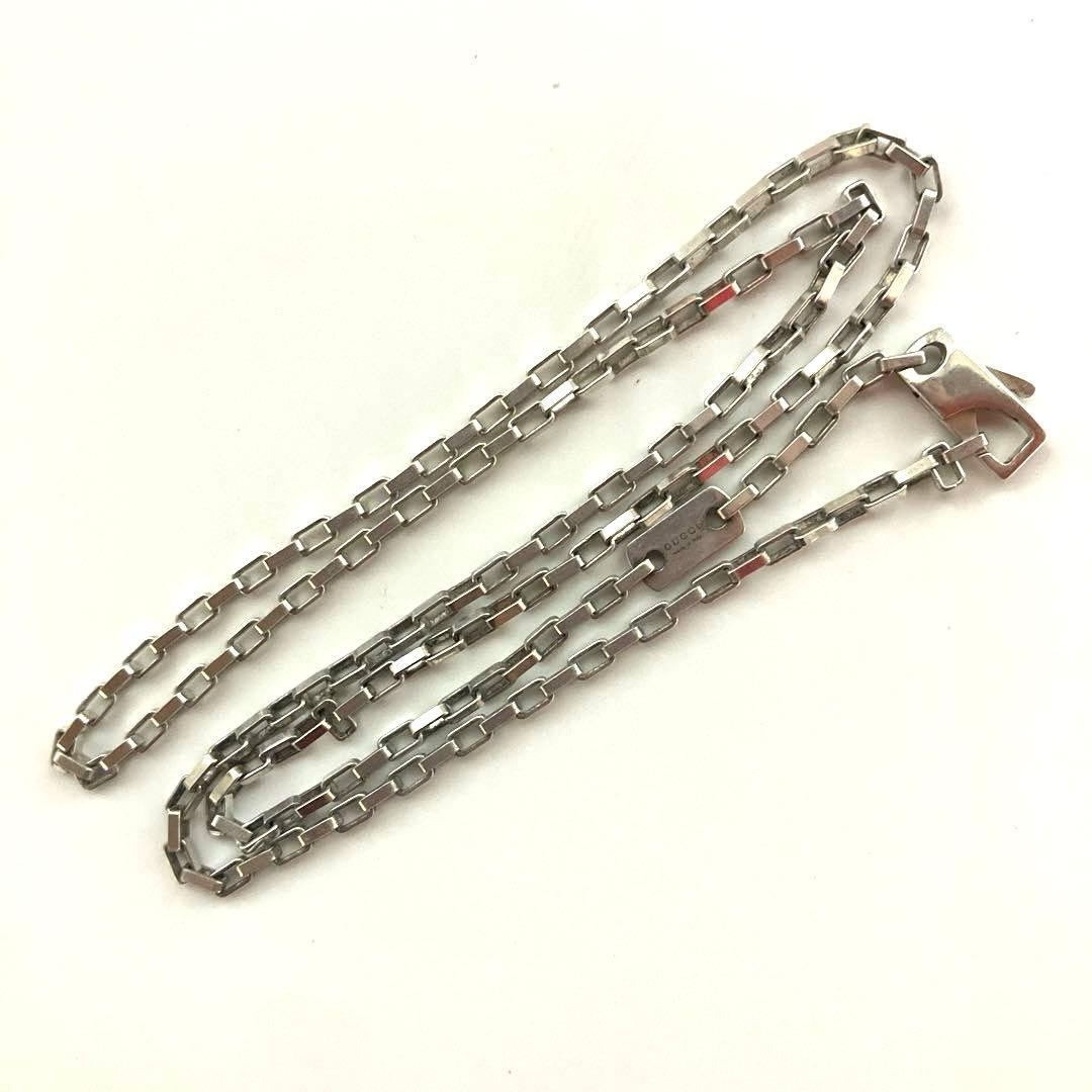 【廃盤品】GUCCI グッチ ヴェネチアン シルバー ネックレス