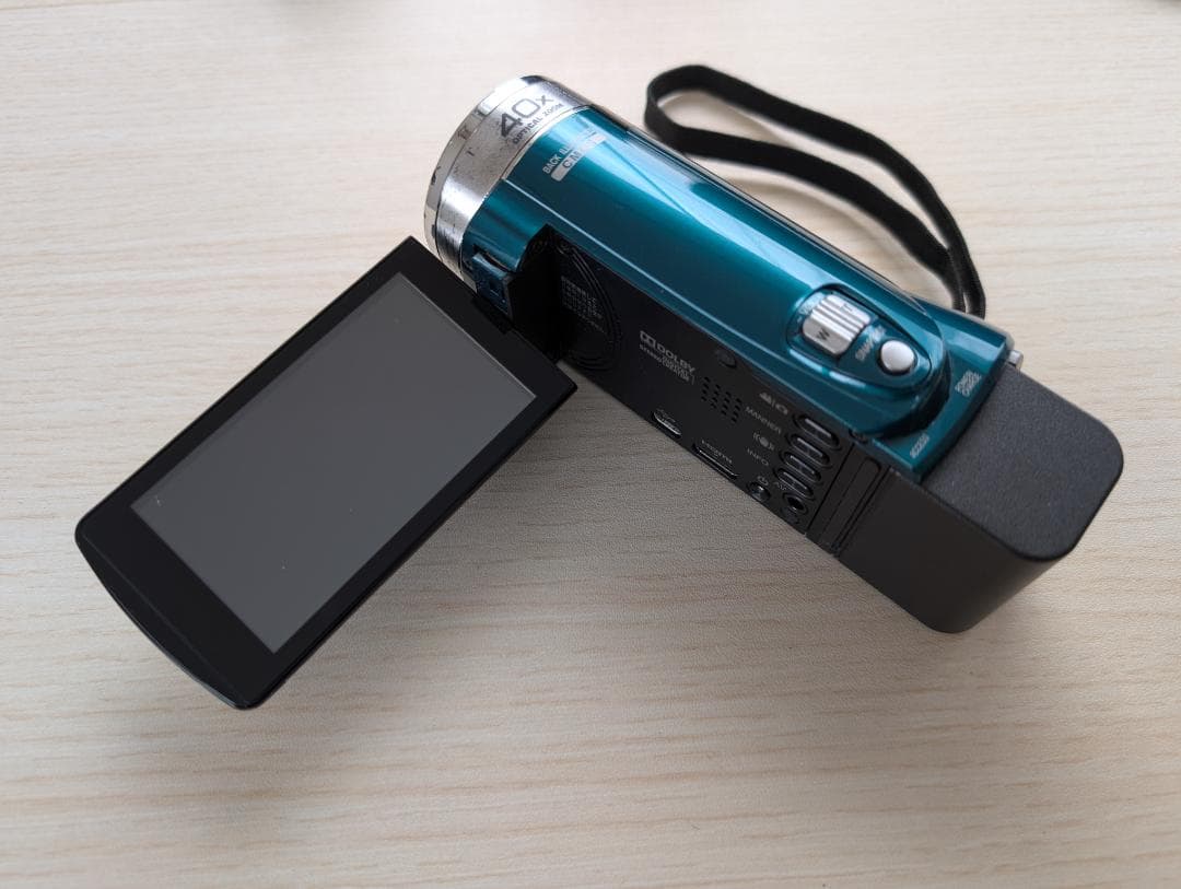 JVC Everio GZ-E117 グリーン 動作品
