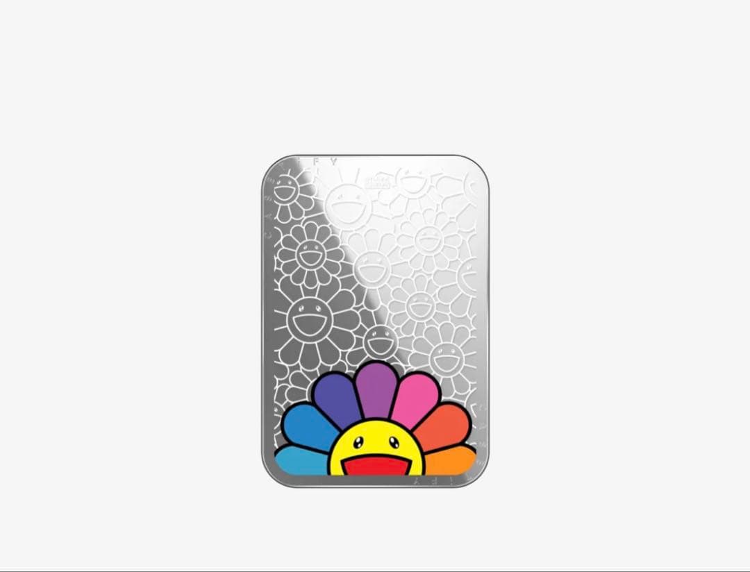 村上隆×CASETiFY SMILERAINBOWカードホルダースタンド