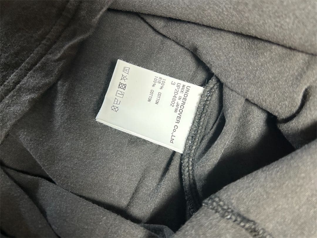 再々値下げUNDERCOVER アンダーカバーZNICIT ロゴ ロンT 長袖T