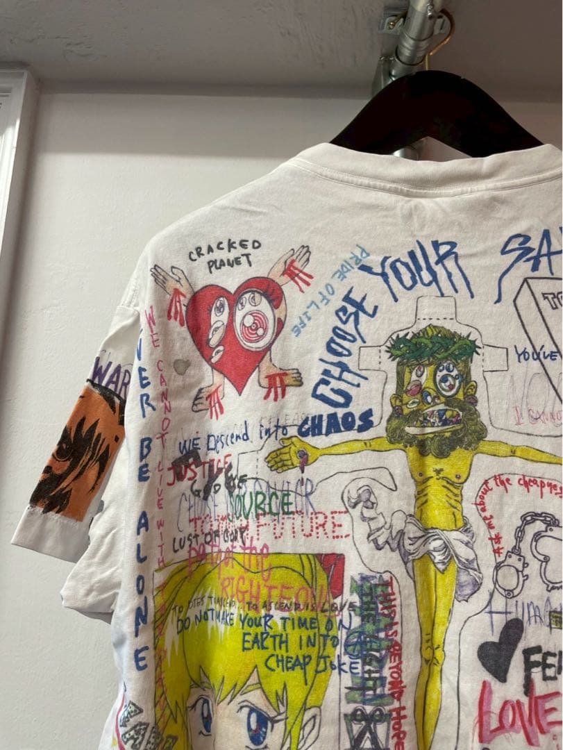 SAINT Mxxxxxx x TM Graff Tee \"White\"村上隆