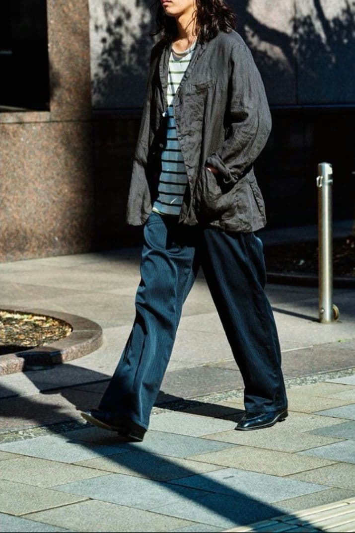 MAATEE&SONS ドS LINEN GARMENT DYED 無双 JKT
