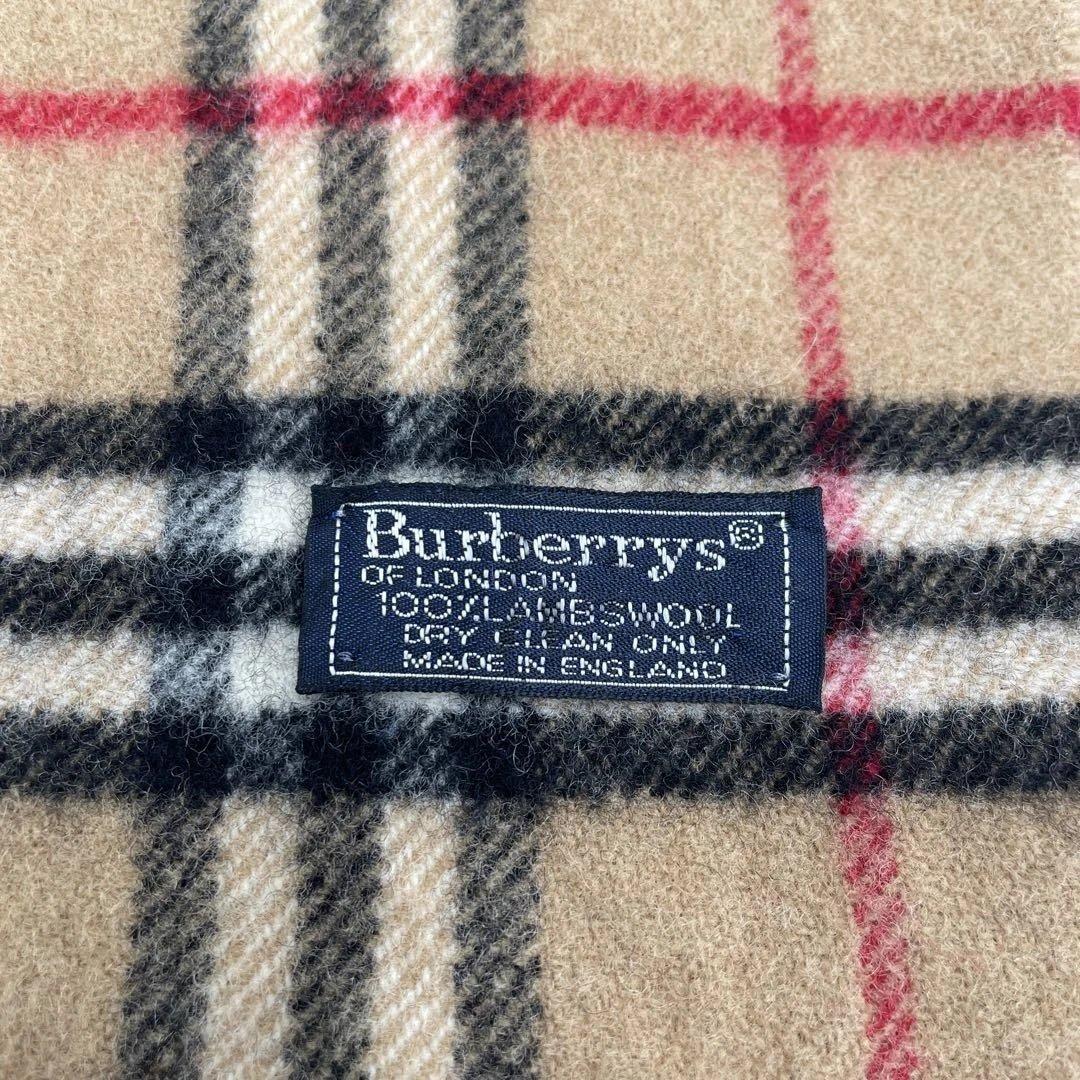BURBERRY マフラー　ノバチェック　ラムウール