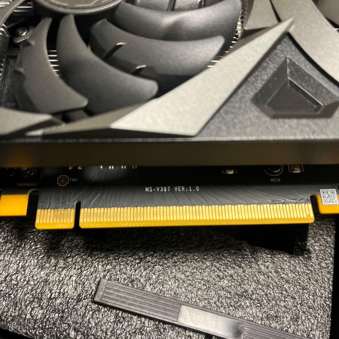 稼働約37時間　GEFORCE RTX3060Ti msi VENTUS2XOC