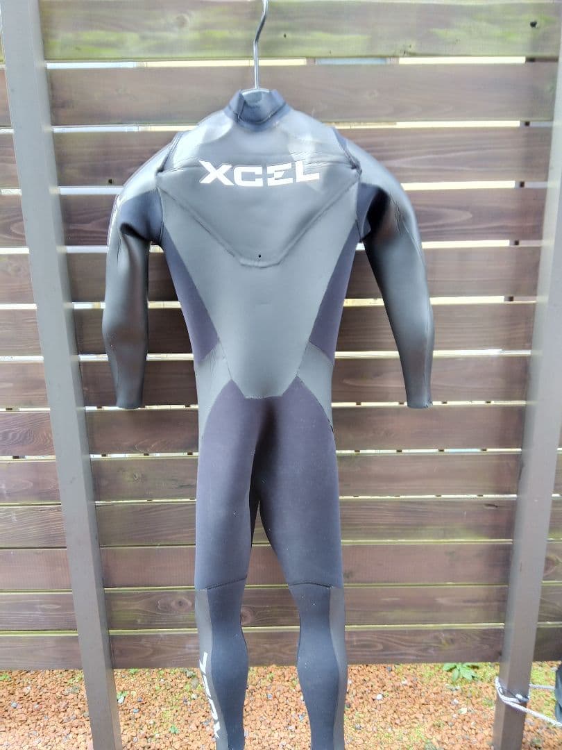 XCEL ダブルネック　フルスーツ セミドライ　M〜ML位　5ミリ✕3ミリ