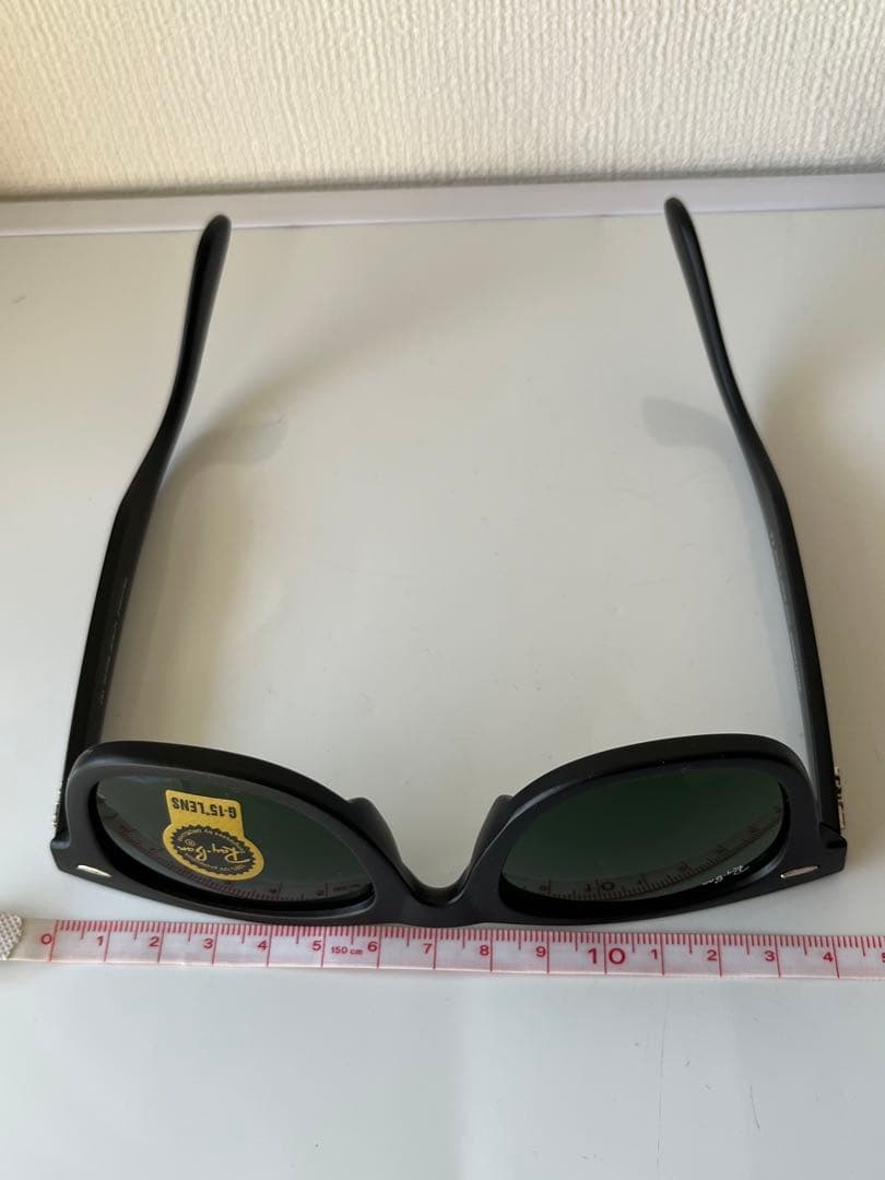 Ray•Ban　ウェリントン　ブラックレンズ　サングラス　未使用品　付属品あり