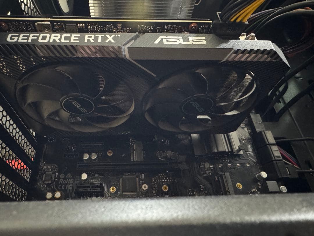 ASUS Dual GeForce RTX 3060 Ti 8GB 動作確認済み