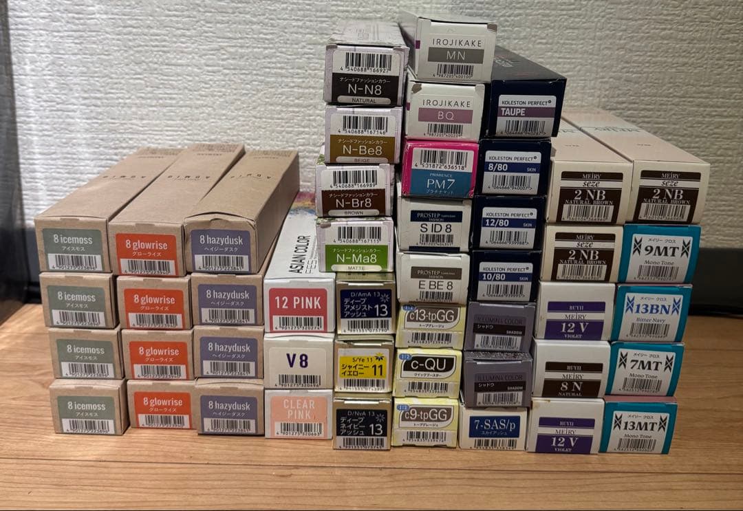 カラー剤　47本セット