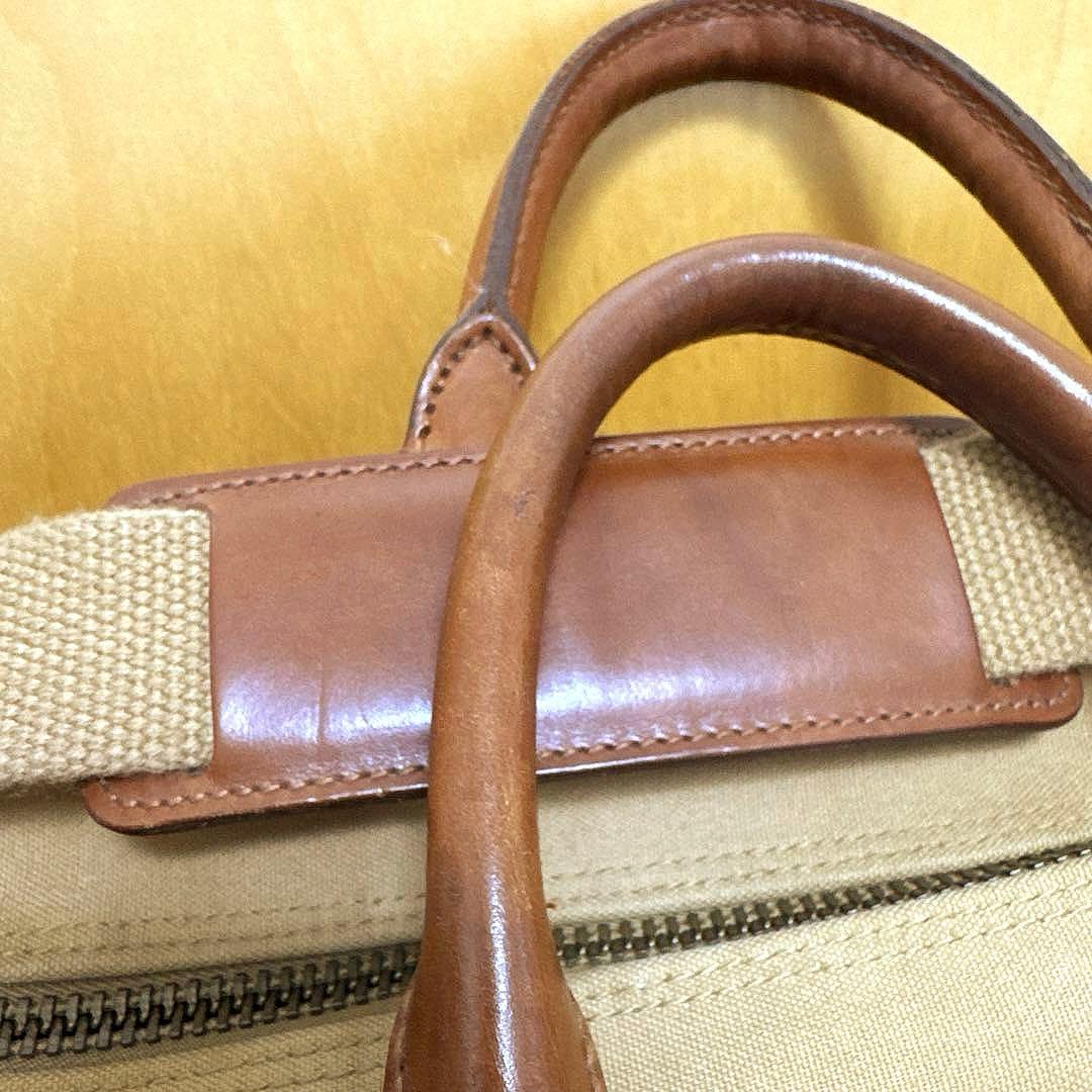 美品❗️入手困難❗️Ralph Lauren/サファリコレクション/レザーボストン