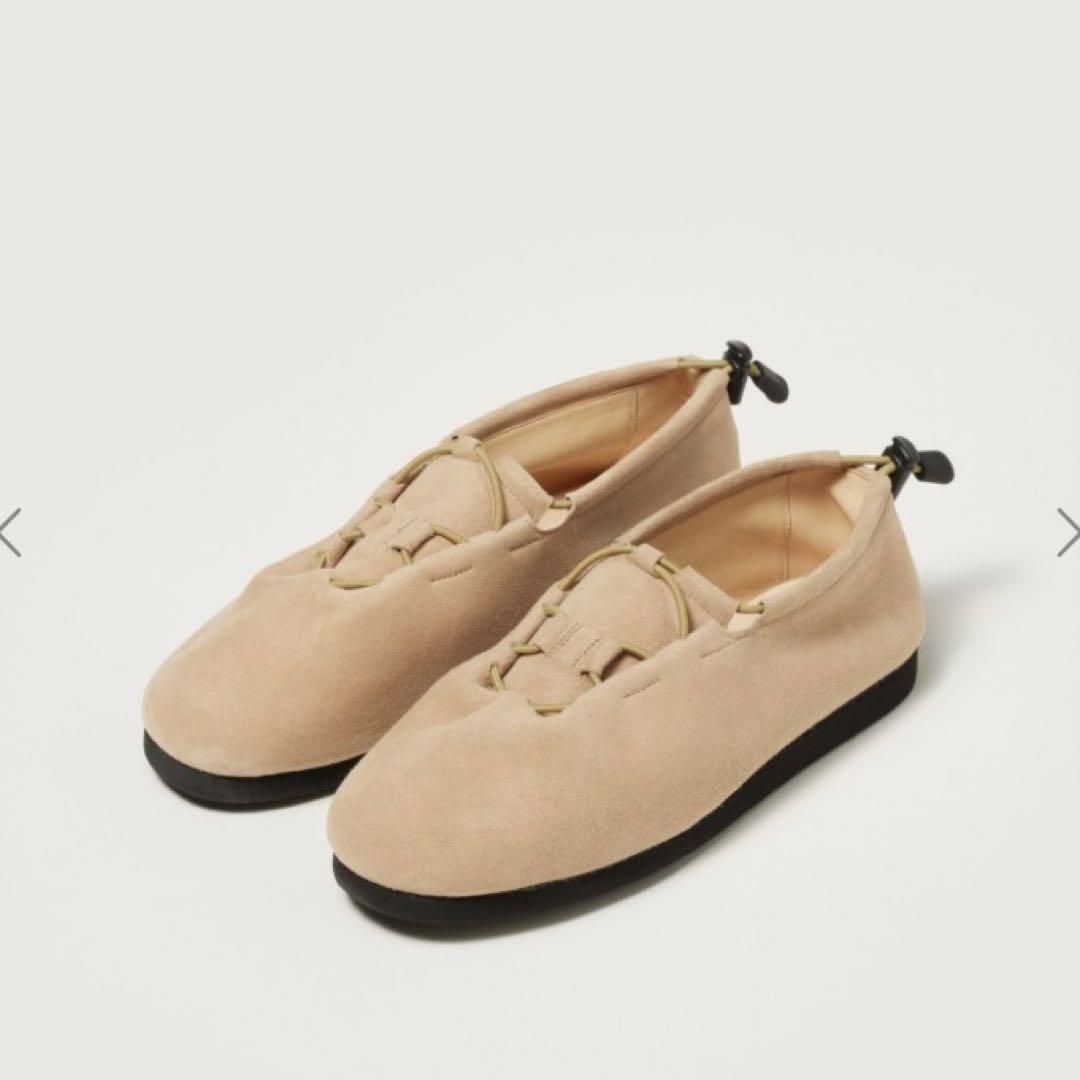 22AW LAMB SUEDE CORD SHOES スエードシューズ