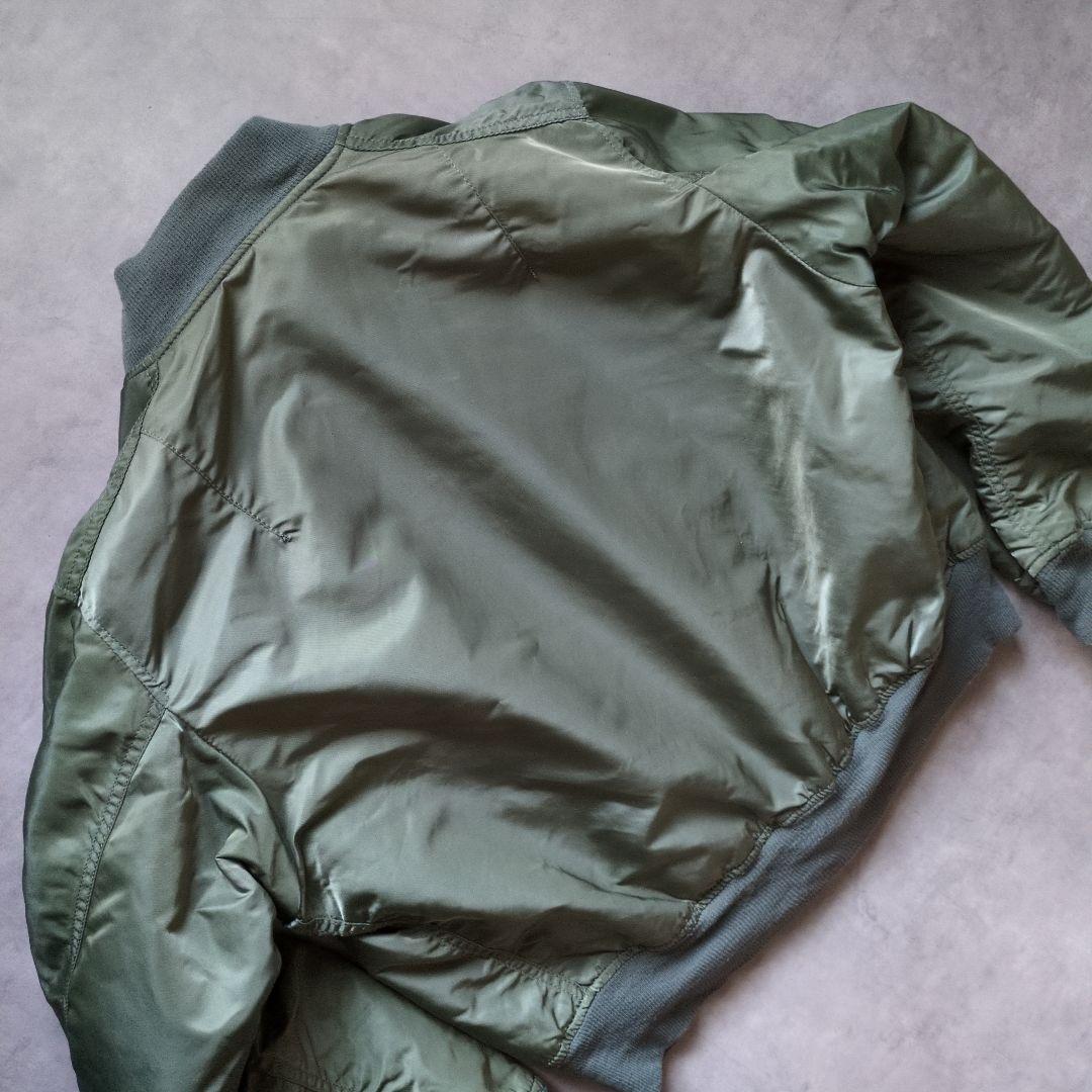 90s USA製 ALPHA MA-1 L ボンバージャケット