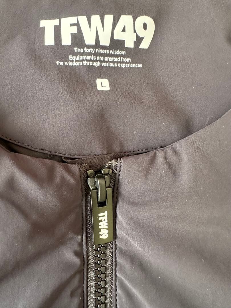メンズウェア TFW49 PADDING VEST L BLACK